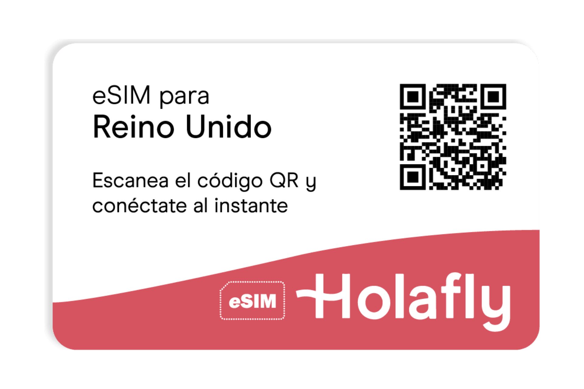 Usa el código QR para conseguir Internet en el Reino Unido