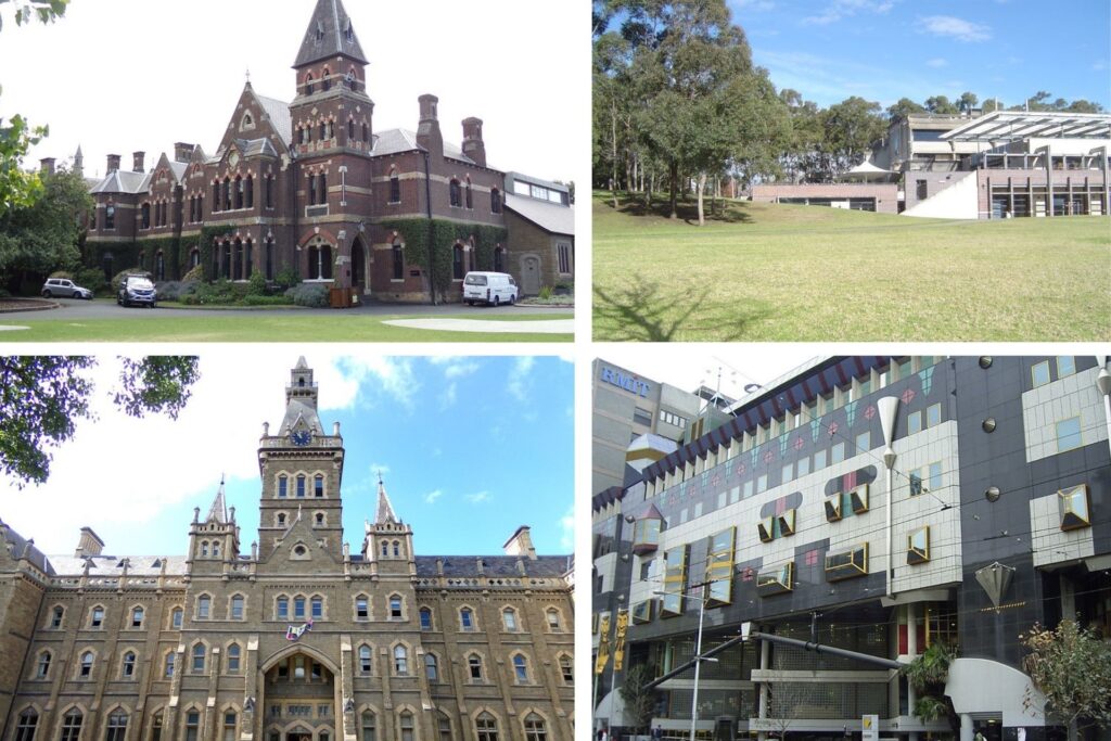 Mejores universidades en Australia.