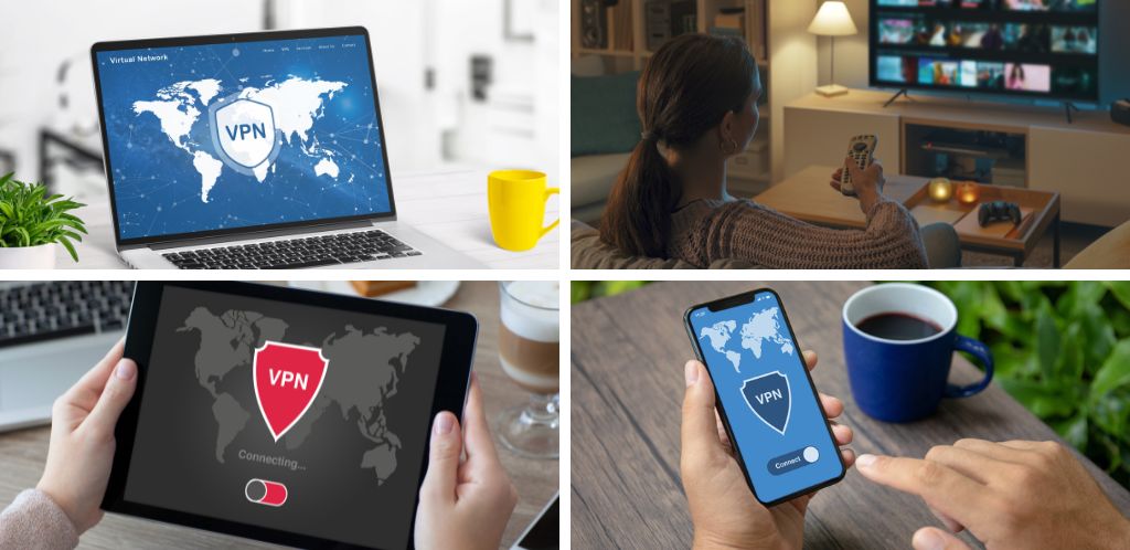 tipos dispositivos usar vpn: moviles, tablets, ordenadores, Smart TVs