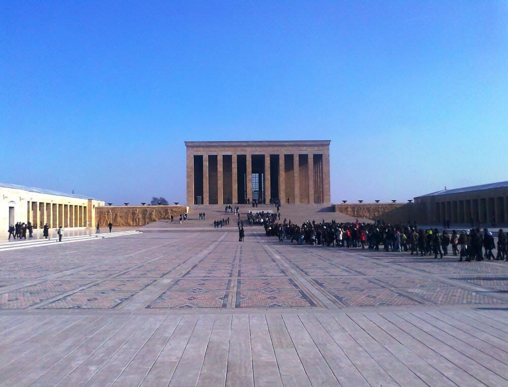 Panorámica del Mausoleo Anıtkabir