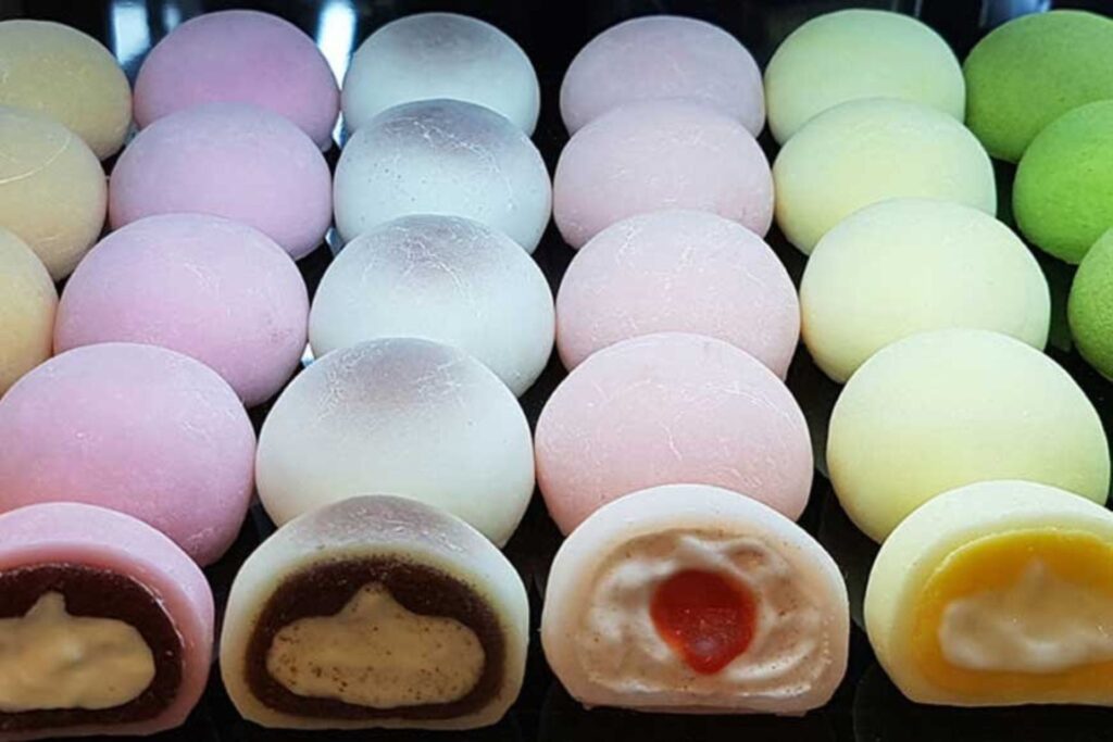 Sabores de mochi, un postre típico de Japón