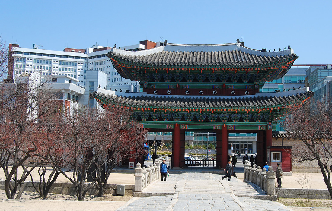 Palacio Gyeongbokgung en Seul