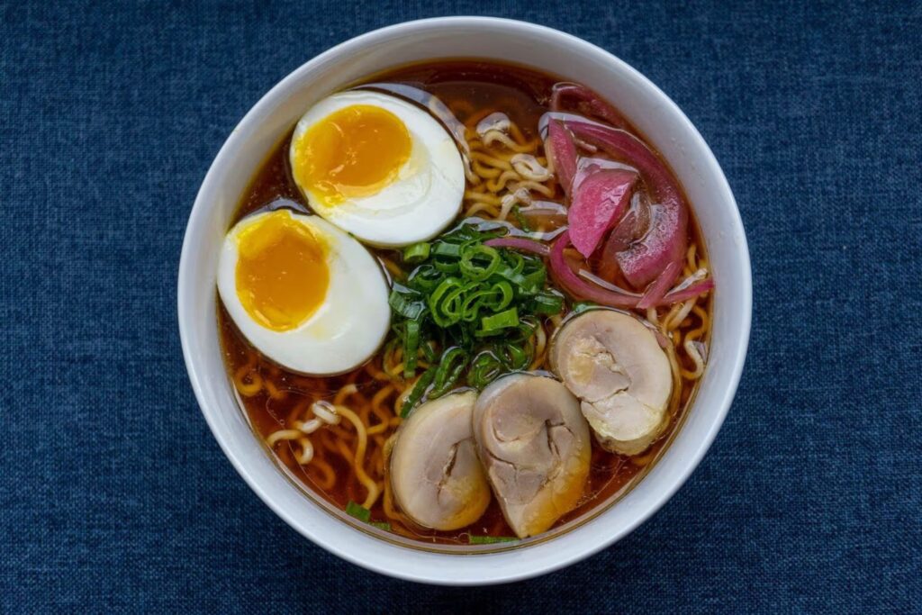 Plato de Ramen tonkotsu