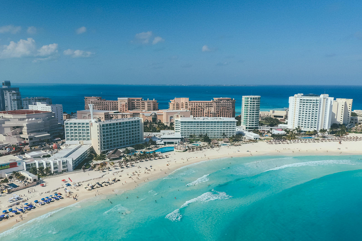 Zona hotelera de Cancún