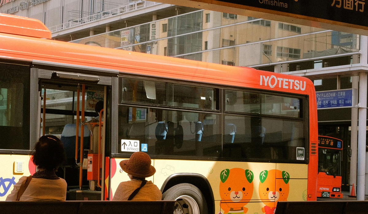 Autobuses en Japón 