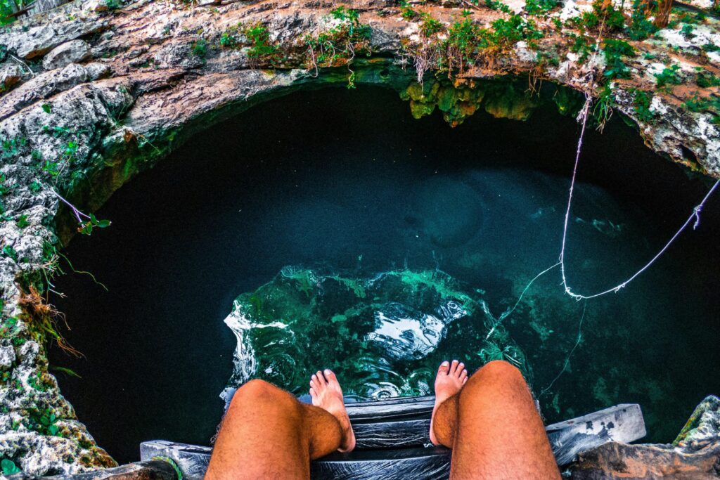 Cenote en Tulum, México