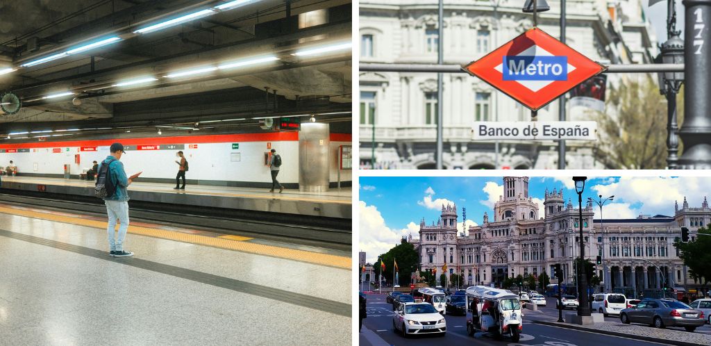 Costo de vida en España: trafico en Madrid y metro de la capital