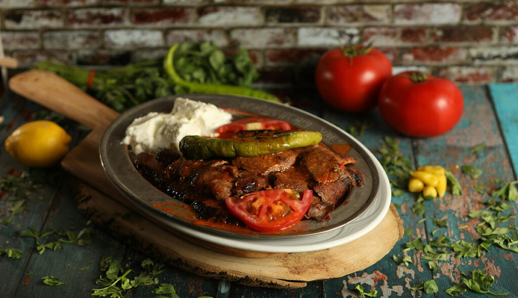 Iskender kebab