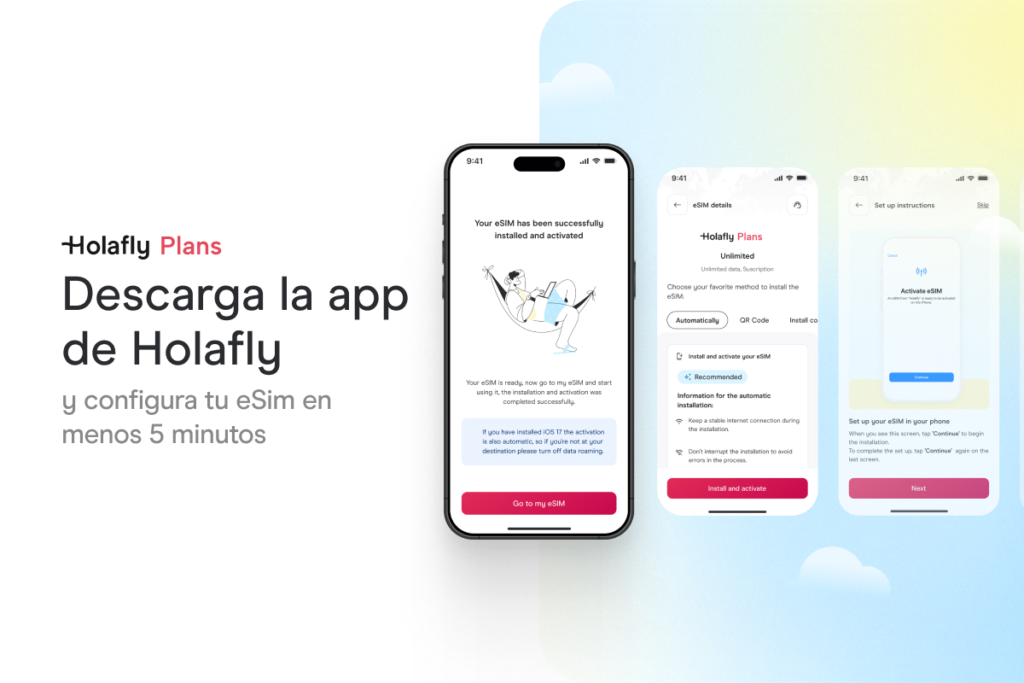 Gestiona suscripción Holafly Plans