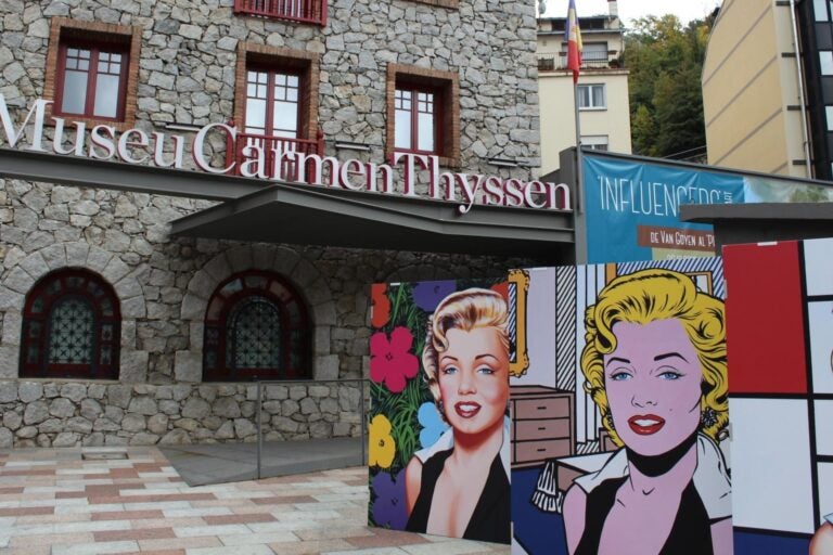 Entrada del Museo Carmen Thyssen Andorra.