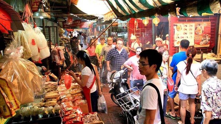 Barrio chino de Bangkok