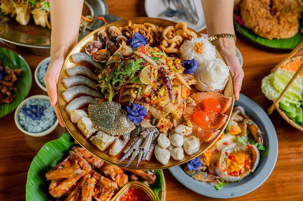 Comer en Tailandia