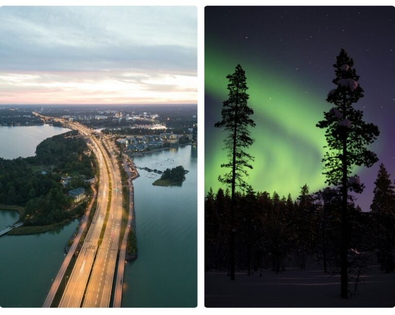 requisitos para viajar a finlandia desde colombia  en 2025, paisajes finlandeses