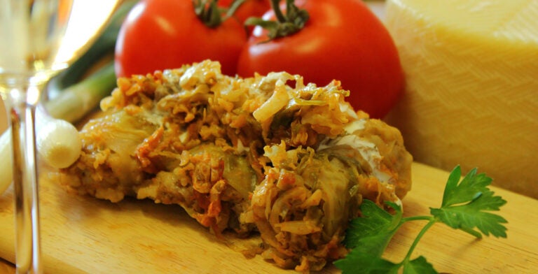 Sarmale, plato típico de la comida típica de Rumania