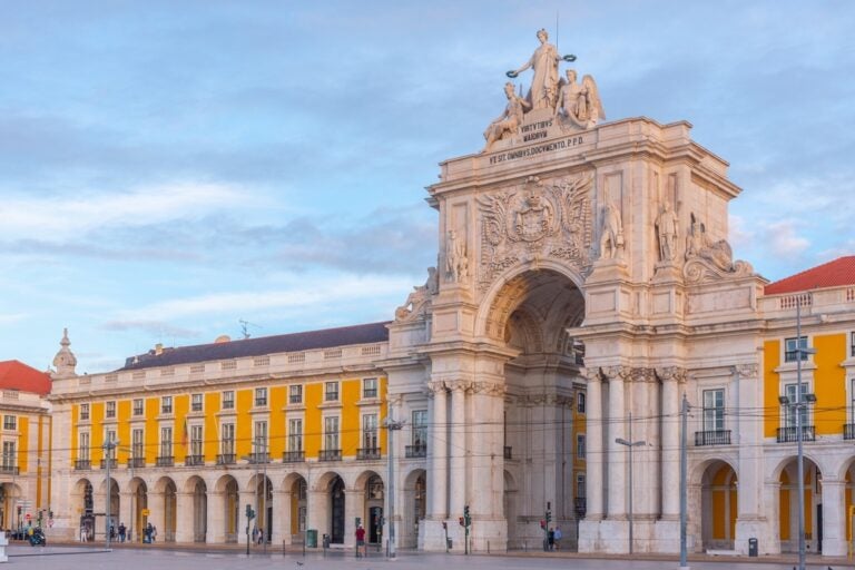 Dónde ir a Lisboa con niños: Plaza de comercio de Lisboa