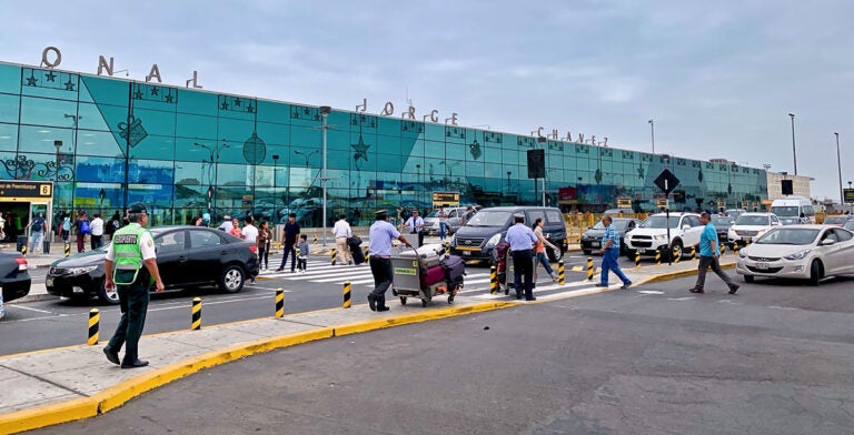 Aeropuerto Internacional Jorge Chávez en Lima, Perú