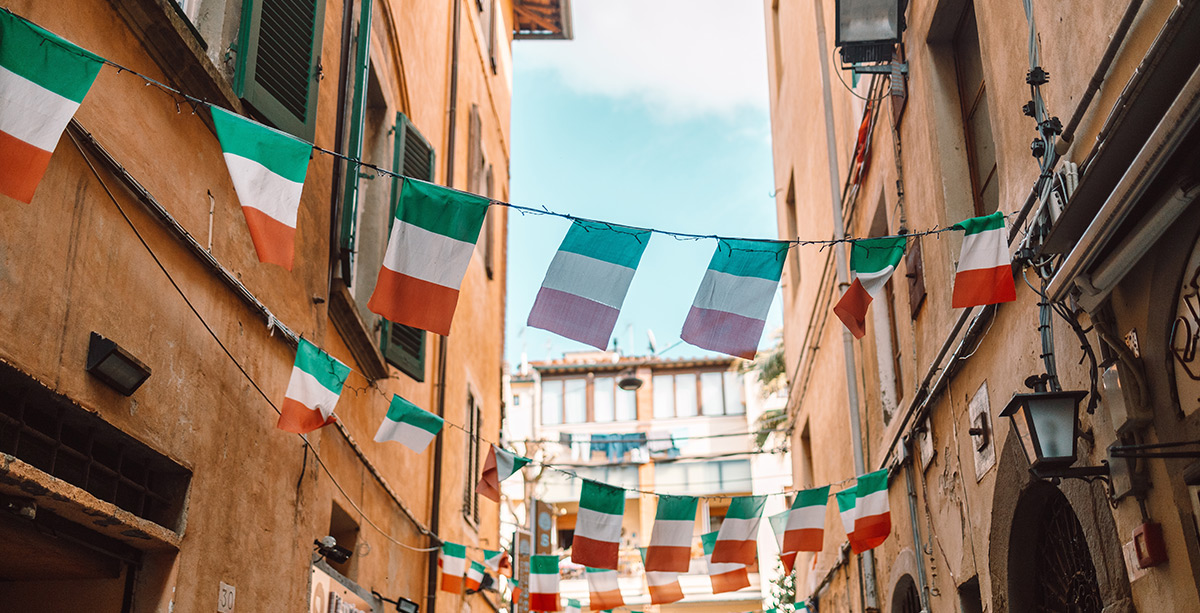 Banderas de Italia