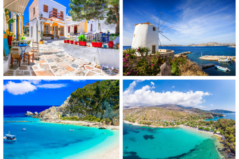 Diferentes zonas y barrios de donde alojarse en Paros.