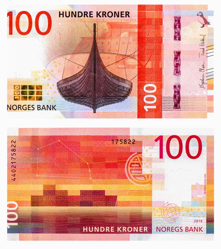 Billete de 100 NOK