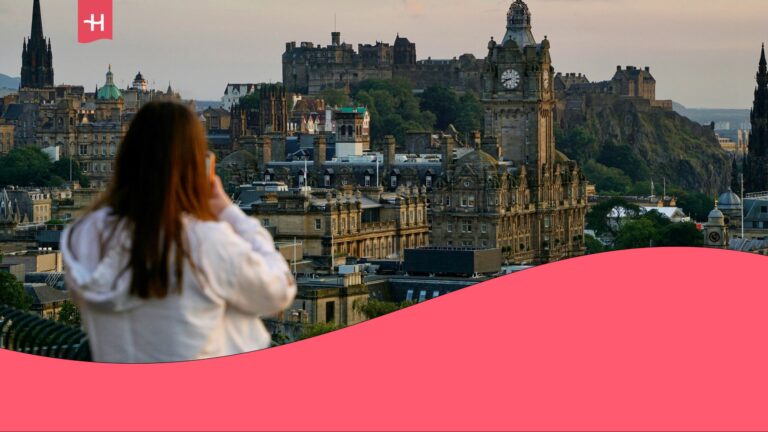 dónde alojarse en edimburgo, pasos