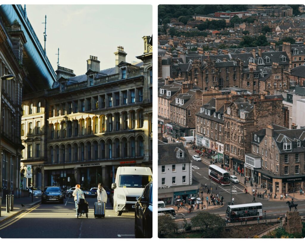 dónde alojarse en edimburgo en 2025, lugares y zonas