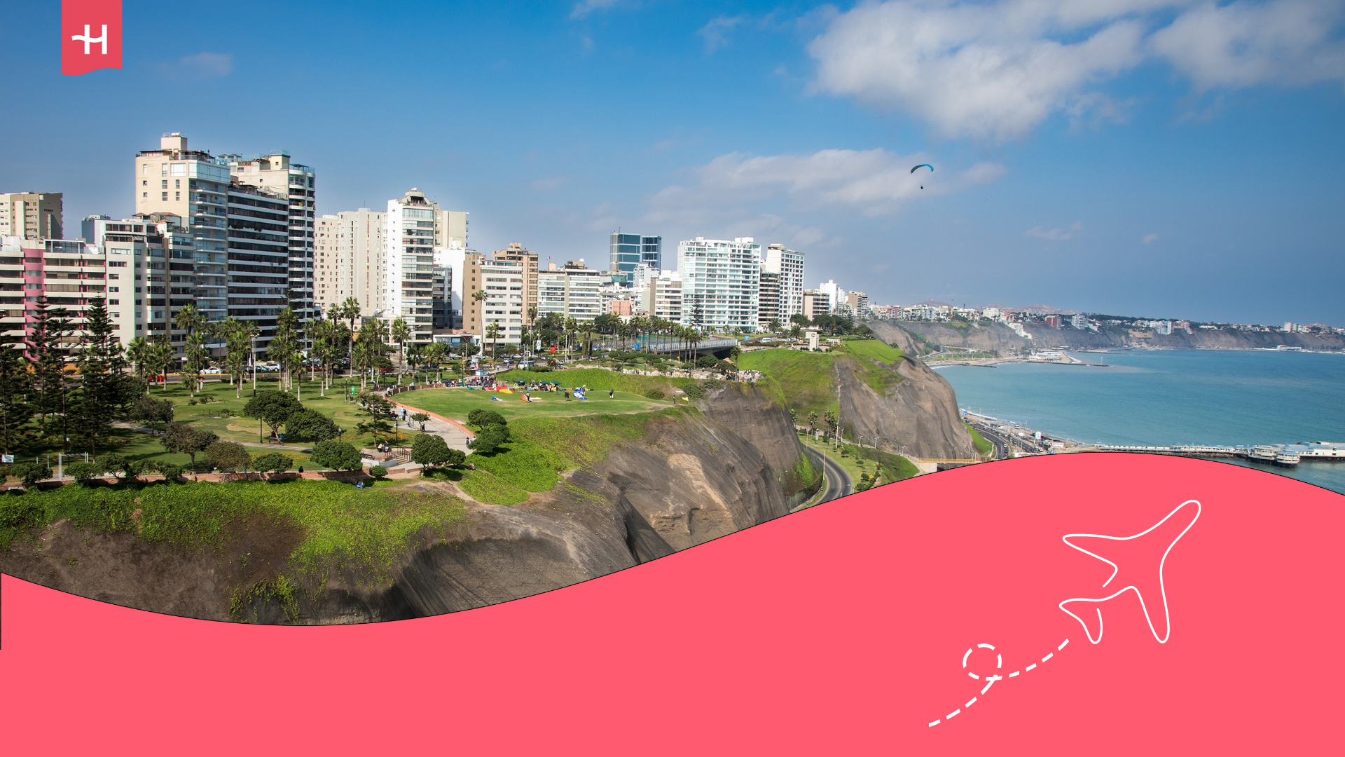 Panorámica de la ciudad de Lima, Perú