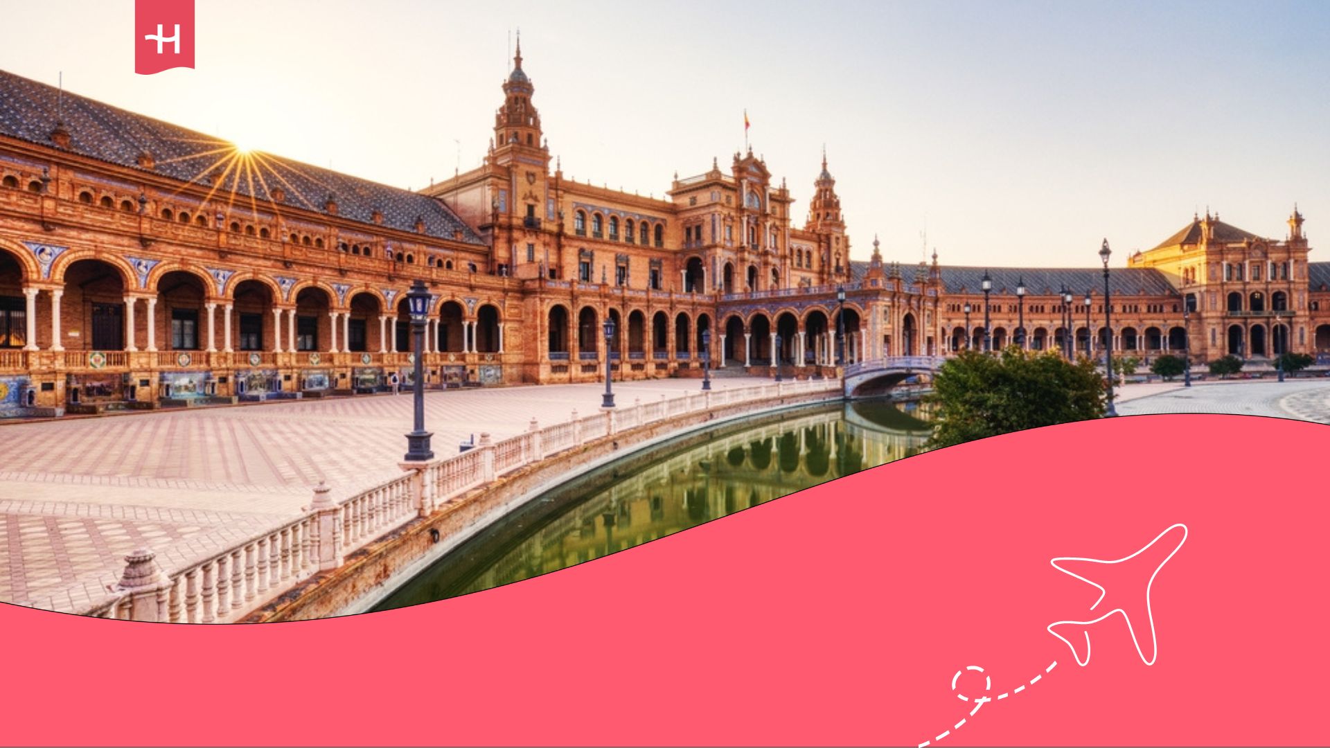 Plaza de España de Sevilla.