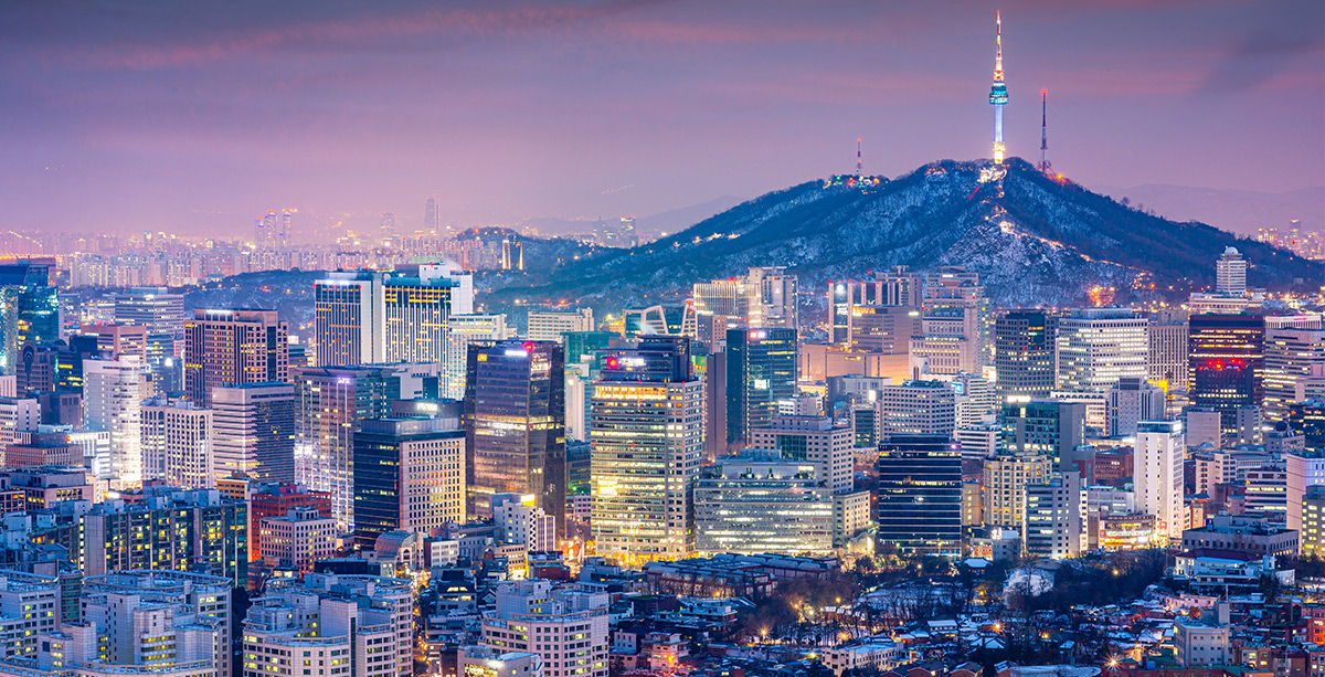 Horizonte de Seúl, Corea del Sur