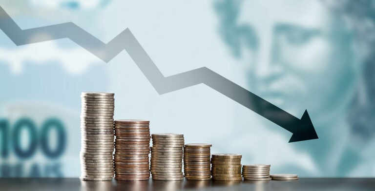 Imagen representativa de las tasas de cambio de los reales en el mercado