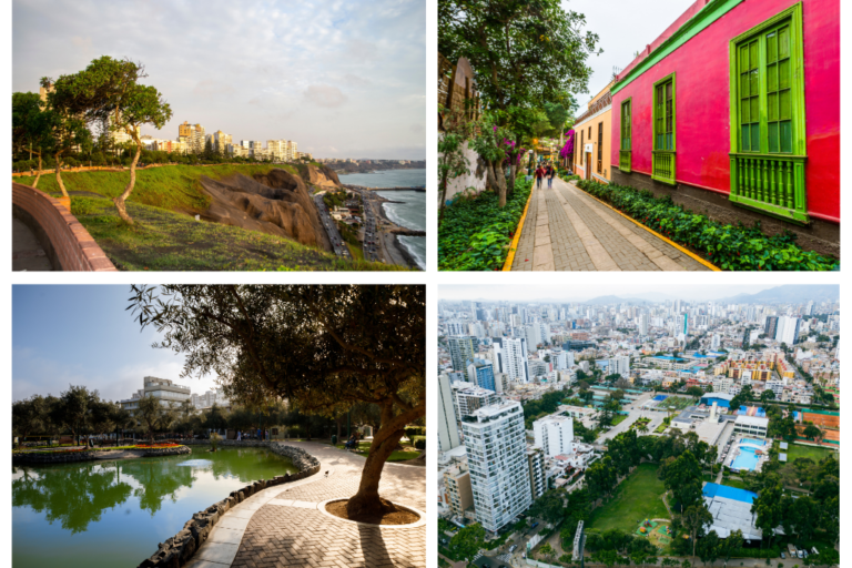 fotos de cuatro barrios de lima donde alojarse