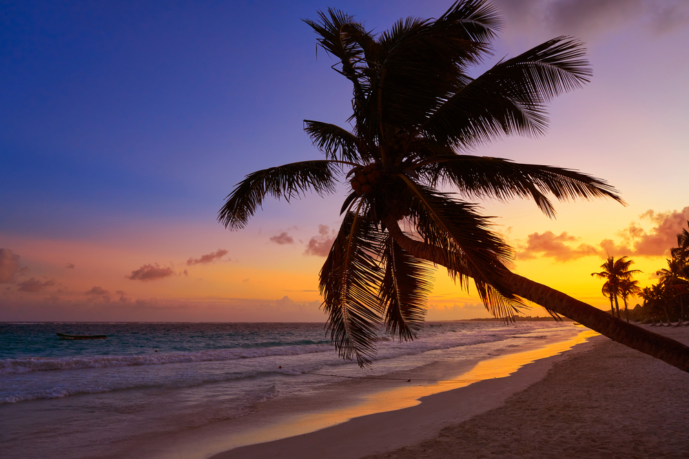 Atardecer en Tulum