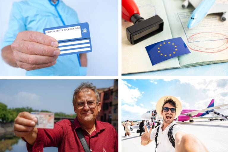 Documentos para viajeros españoles por Europa: DNI, Tarjeta Sanitaria y visa.