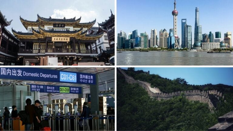 Viaje de Colombia a China