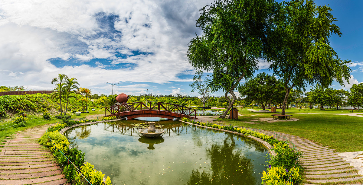 Parque central de Hulhumalé, Maldivas