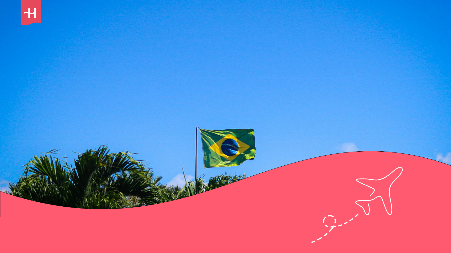 requisitos para viajar a Brasil desde Chile-bandera