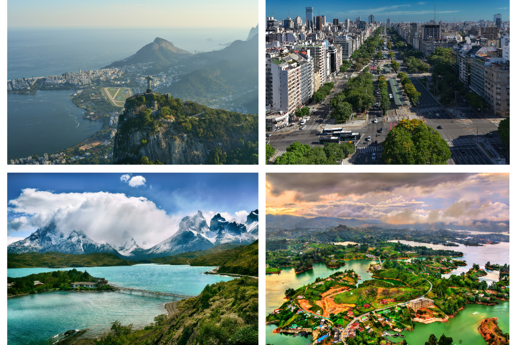 trabajo remoto Latinoamérica ciudades principales de países en Latinoamérica