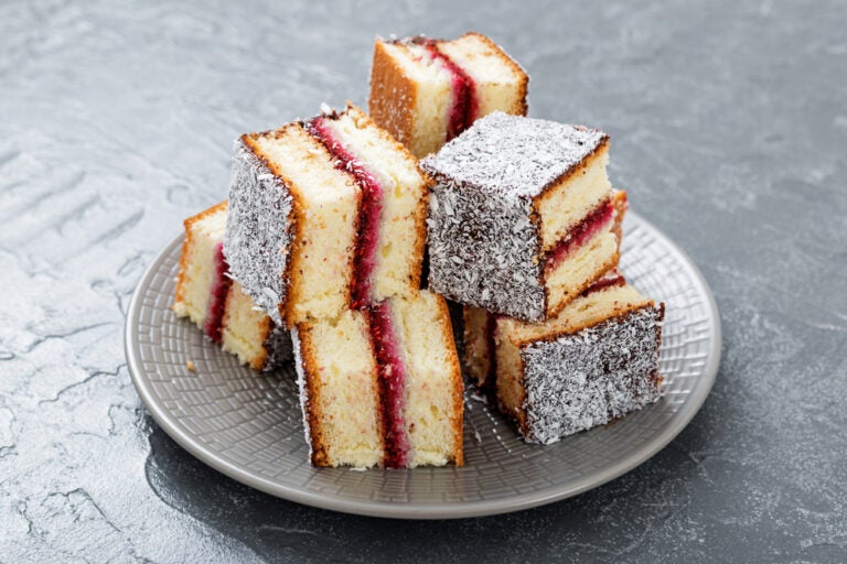 Comida típica australiana: Lamington