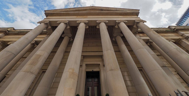 Fachada de la Manchester Art Gallery