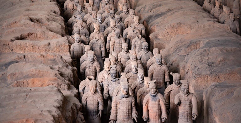 Esculturas de los Guerreros de Terracota