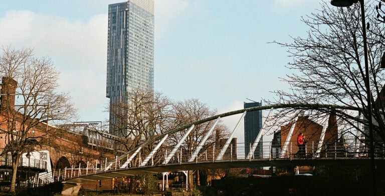 Puente en Castlefield, Mánchester