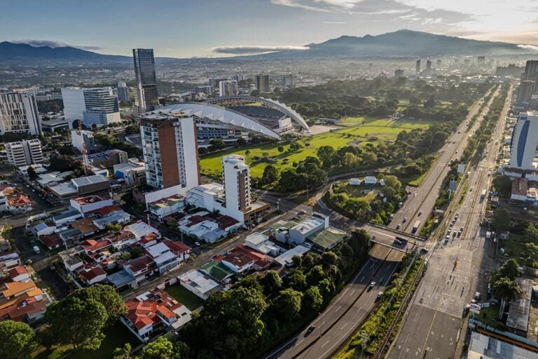 Panorámica de San Jose de Costa Rica