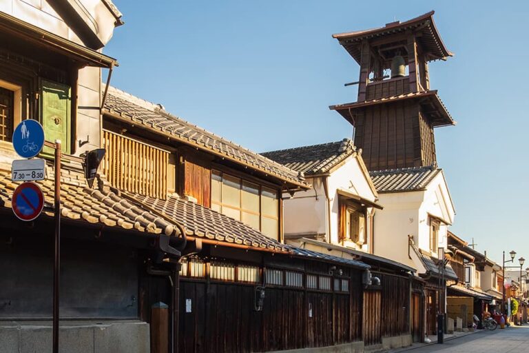 Calles de Kawagoe, la pequeña Edo de Japón.