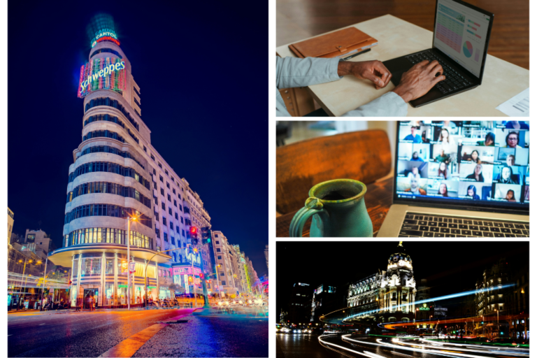 trabajo remoto en Madrid zonas especificas y reconocidas del centro