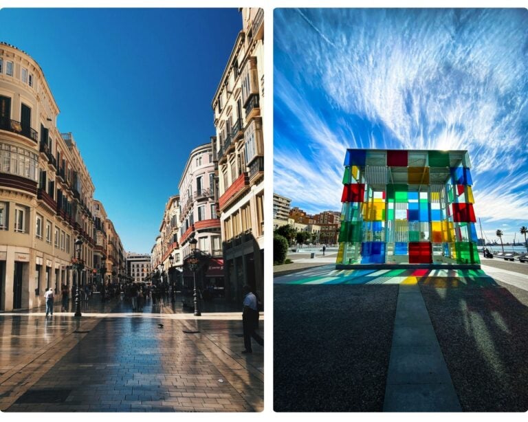 trabajo remoto en málaga, lugares icónicos