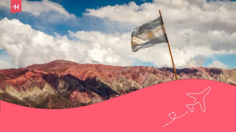 requisitos para viajar a argentina desde chile- bandera- argentina