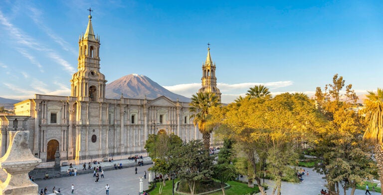Basílica Catedral en Arequipa