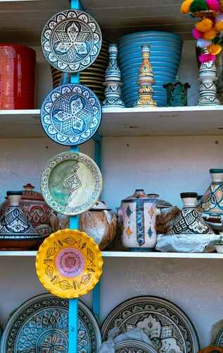 Comprar cerámica en Marruecos