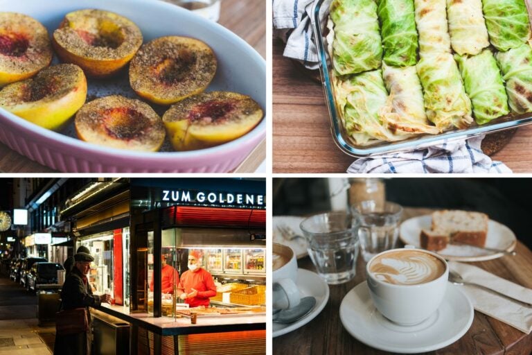 Comidas y postres de Austria.