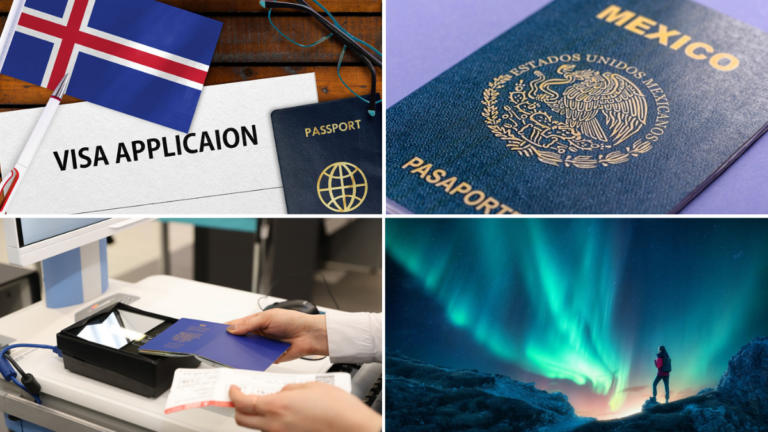 Documentos y requerimientos para viajar de México a Islandia.