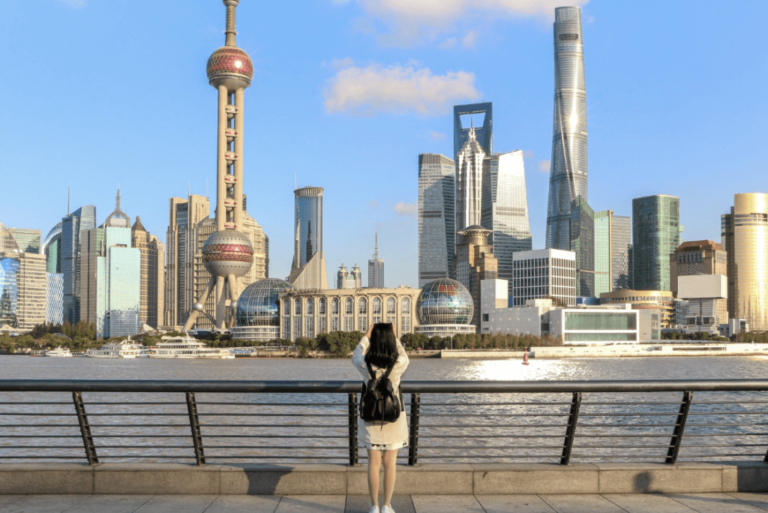 Paseo por el Bund en Shanghái